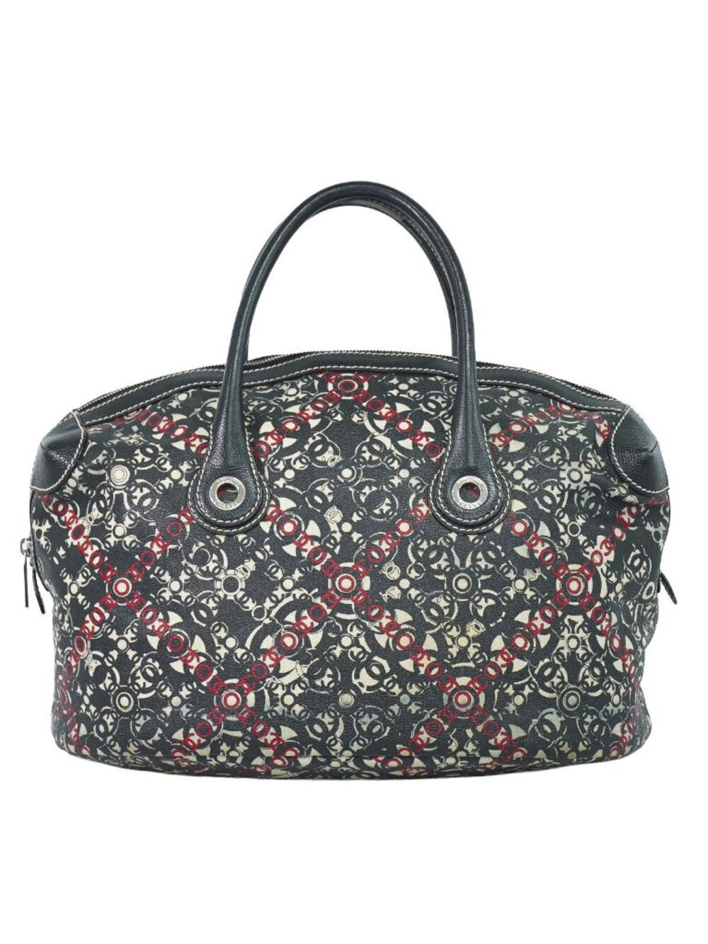 Chanel Coco Travel Mini Boston Bag Black